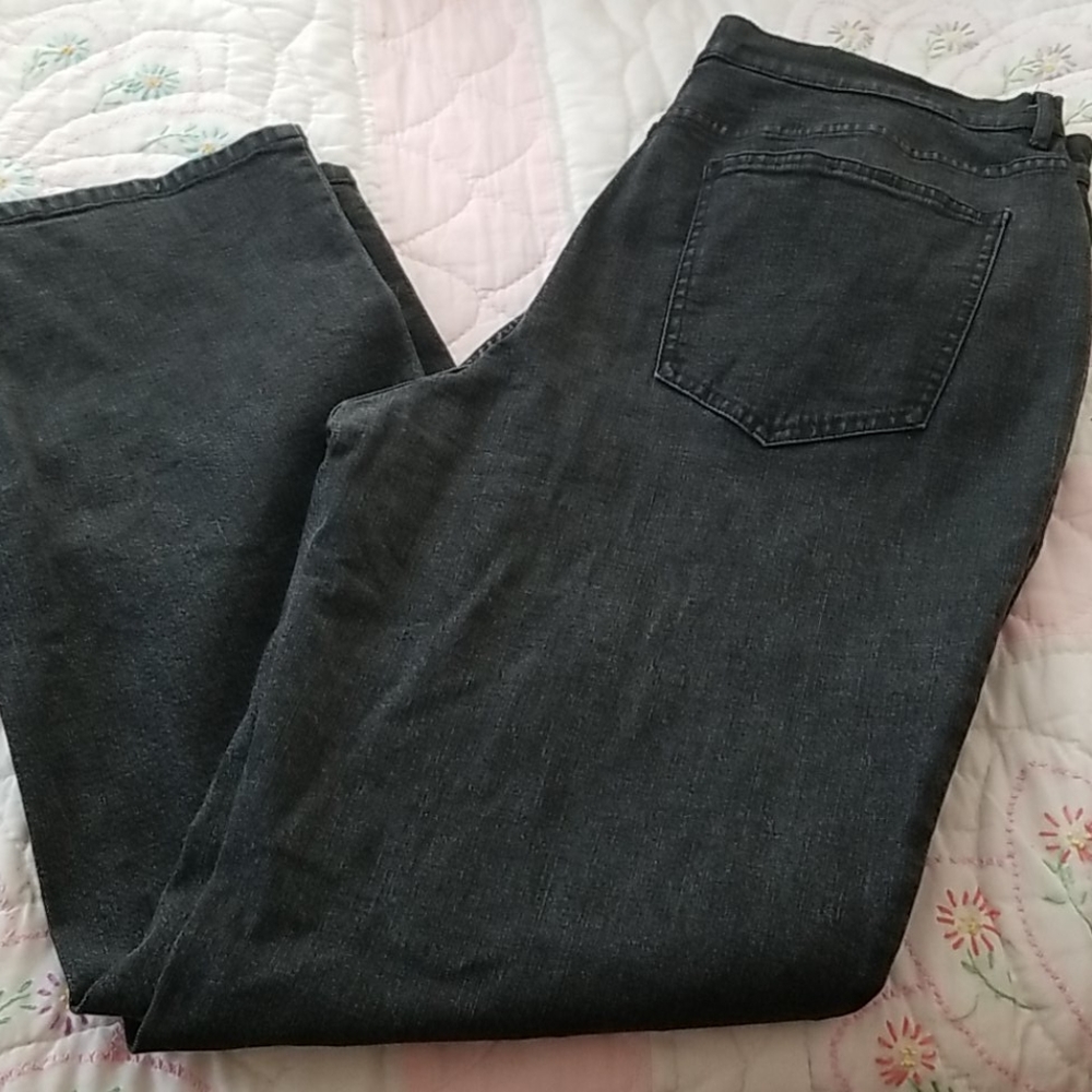 Talbot stretch basic black Jean.  Size 14P